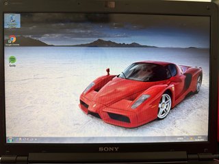 Sony Vaio Rojo