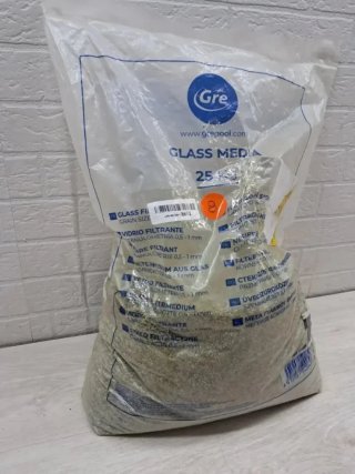 Vidrio filtrante para filtros de Piscina