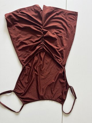 Body SHEIN marrón tirantes