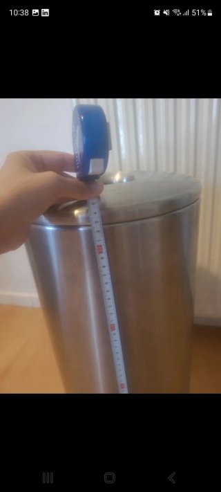 Cesto Ropa Acero Inoxidable Brabantia