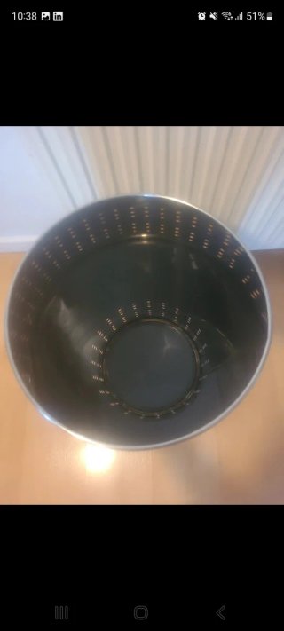 Cesto Ropa Acero Inoxidable Brabantia