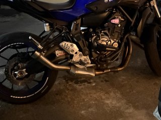 Línea completa de escape mivv Yamaha MT-07