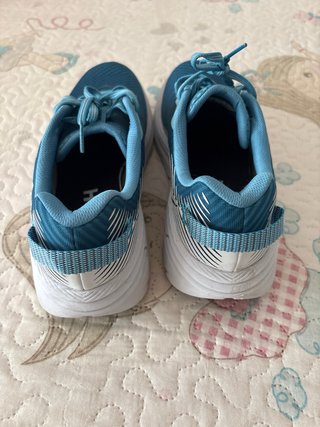 Zapatillas Hoka Azul/Verde Azulado