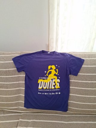 Camiseta Cursa de les Dones Santa Coloma,talla:L
