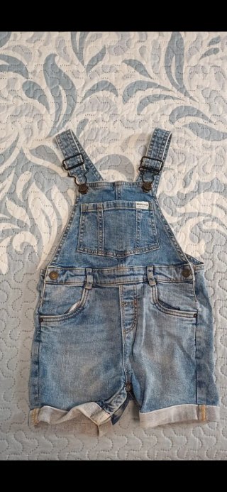 Peto vaquero corto bebé C&A T.98