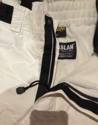Pantalón de esquí beige mujer