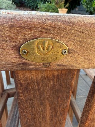 Mesa y 6 Sillas de Madera Exterior en FRIGILIANA