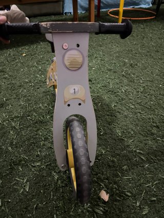 Bicicleta infantil madera