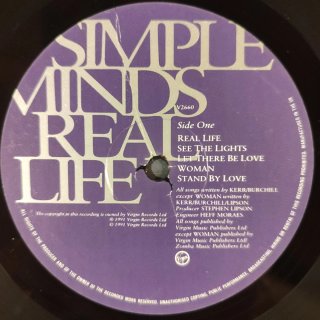 Vinilo Simple Minds Real Life