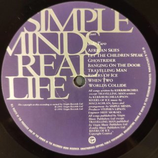 Vinilo Simple Minds Real Life