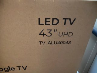 TV Cecotec 43 UHD Google TV ALU40043