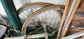 Bicicleta de corredor vintage