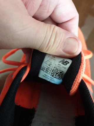 Zapatillas New Balance Naranja Talla 44.5