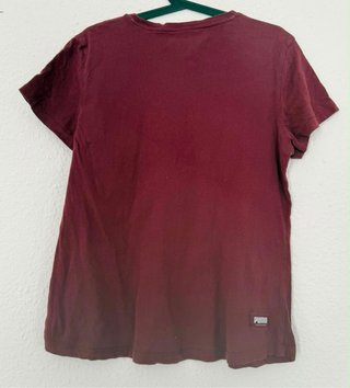 Camiseta Puma Burdeos Talla M