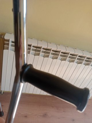 Muletas acero