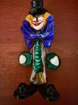 Payaso cristal Murano