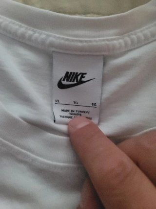 Camiseta Nike Paris Just Do It Blanca