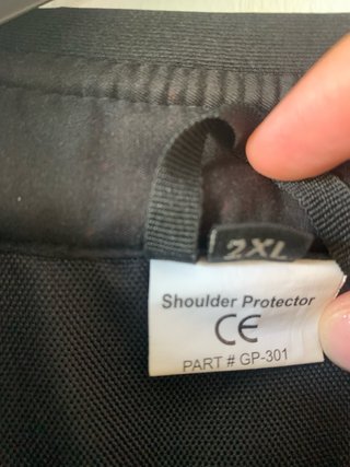 Chaqueta de moto Motoskin con protecciones