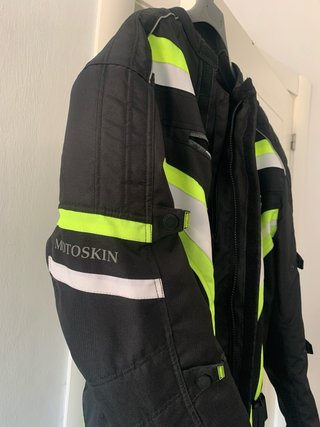 Chaqueta de moto Motoskin con protecciones