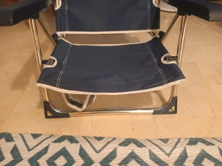 Silla Plegable Camping Azul