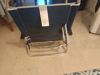 Silla Plegable Camping Azul