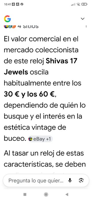Reloj SHIVAS Mecánico Negro y Rojo