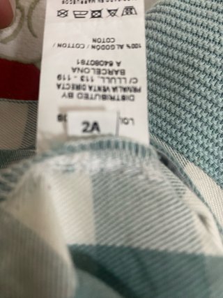 Vestido Lola Palacios cuadros