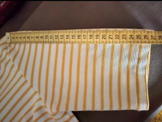 Vestito tubino corto donna righe