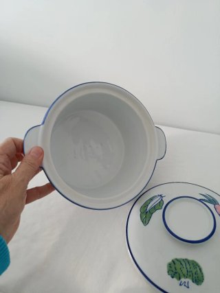 Sopera decorativa cerámica