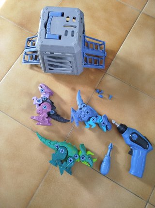Juego Montaje Dinosaurios Desmontables