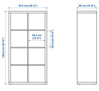 Estantería Kallax Blanca Ikea