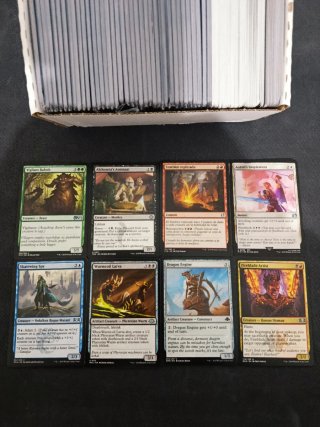+100 Infrecuentes Variadas Lote Cartas Magic
