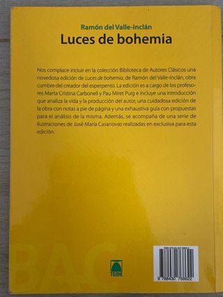 Luces de bohemia esperpento