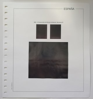 SUPLEMENTO EDIFIL 2003 SELLOS ESPAÑA ESTUCH.NEGROS
