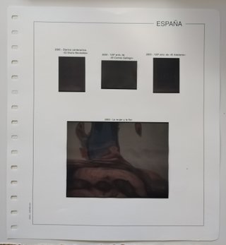 SUPLEMENTO EDIFIL 2003 SELLOS ESPAÑA ESTUCH.NEGROS