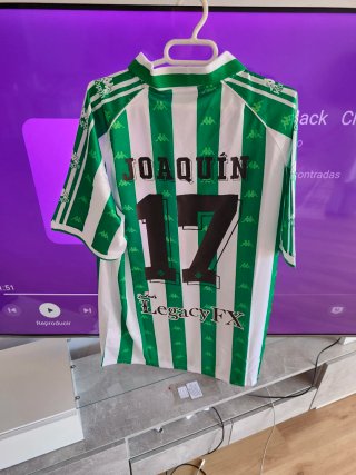 XL Joaquin Camiseta Retro Betis Kappa 2000/2001