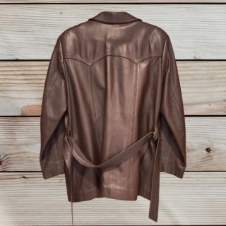 Cazadora de cuero ECI Talla M