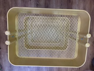 Carrito IKEA RASKOG Metálico Amarillo
