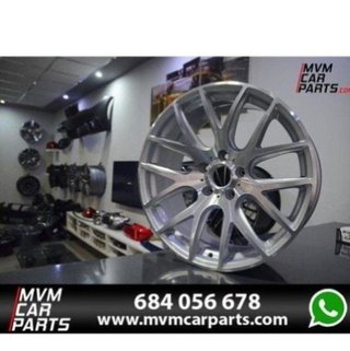 Juego de 4 Llantas 19 CSL Silver Polish BM093