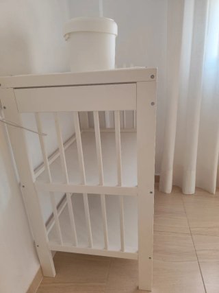 Cambiador Ikea Gulliver + Papelera