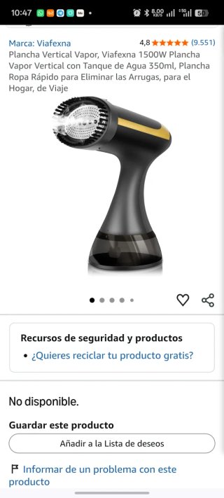 Plancha Vertical Vapor