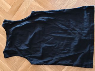 Camiseta H&M Tirantes Negra Talla XS