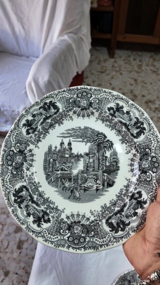 Colección Vajilla La Cartuja Pickman Porcelana
