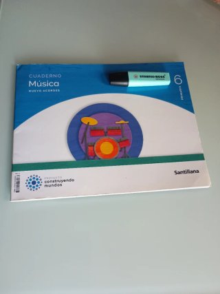 CUADERNO MUSICA NUEVO ACORDES 6 PRIMARIA CONSTR...