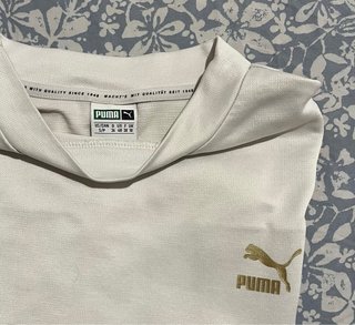 Camiseta Puma Beige