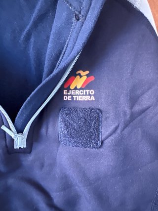 Sudadera Ejército de Tierra Media Cremallera