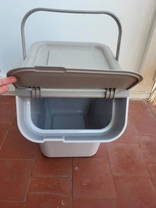 Cubo basura apilable