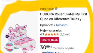 Patines infantiles 4 ruedas