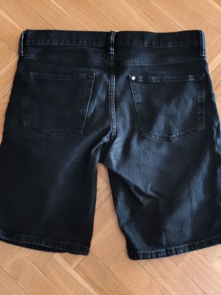 Pantalones cortos vaqueros negros