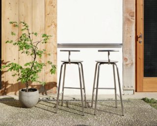 Taburete Ondarreta Tam Inox H75